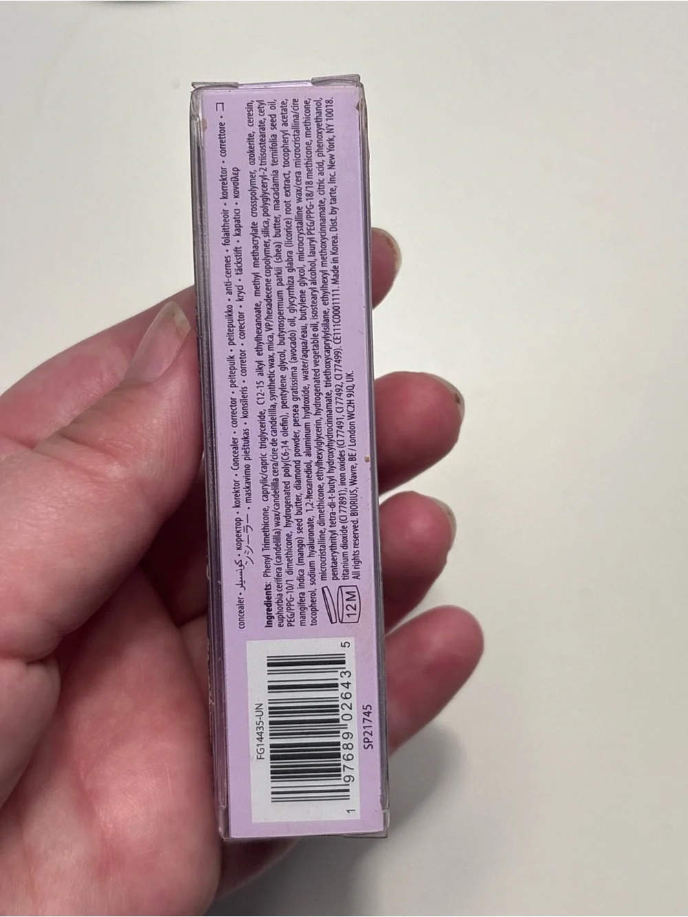 Tarte Shape Tape Blur Concealer Stick - Light medium honey